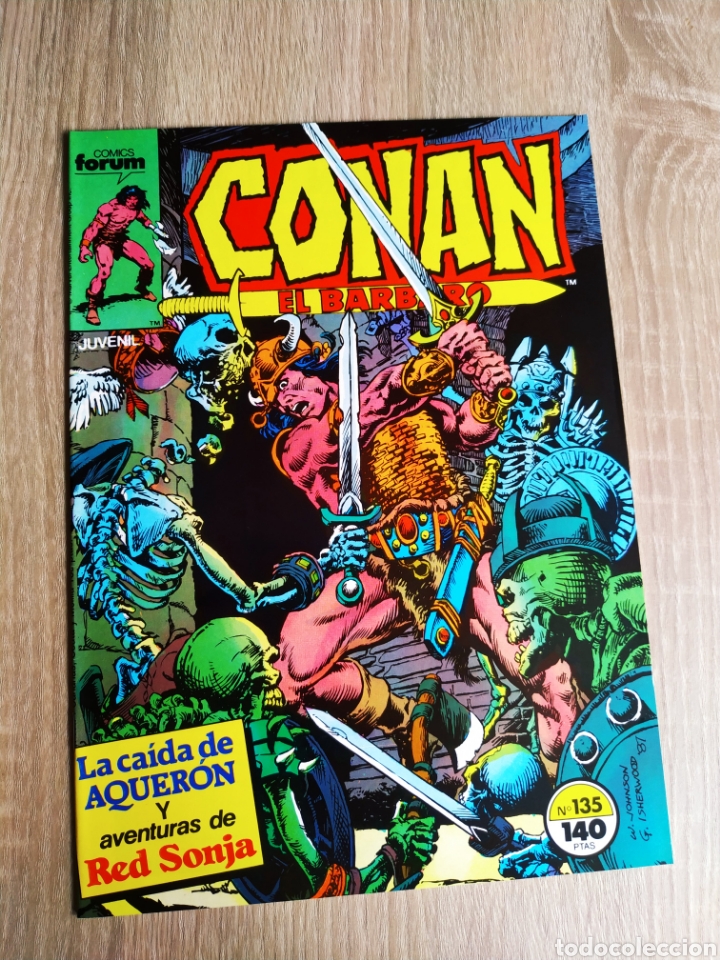 C&oacute;mics: DE KIOSCO CONAN EL BARBARO 135 FORUM - Foto 1