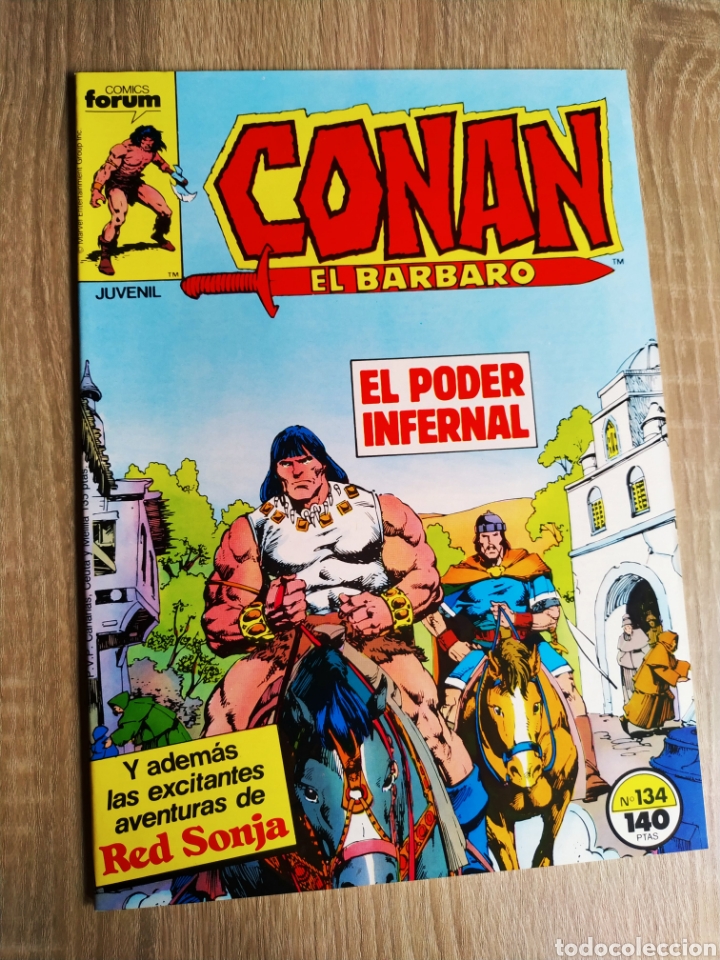 C&oacute;mics: DE KIOSCO CONAN EL BARBARO 134 FORUM - Foto 1