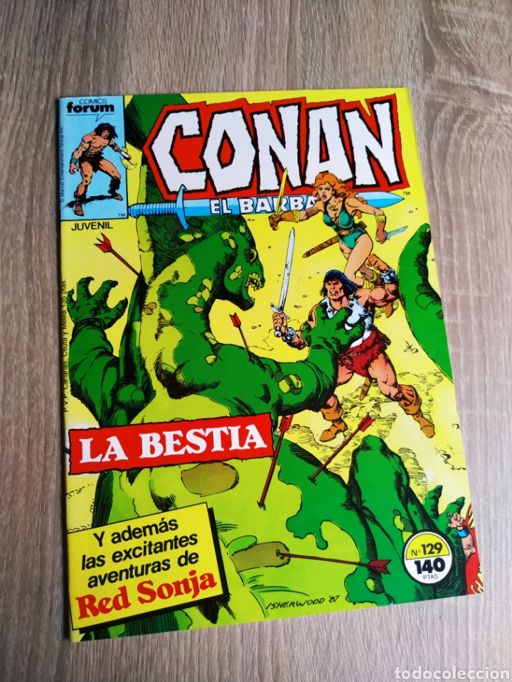 C&oacute;mics: DE KIOSCO CONAN EL BARBARO 129 FORUM - Foto 1