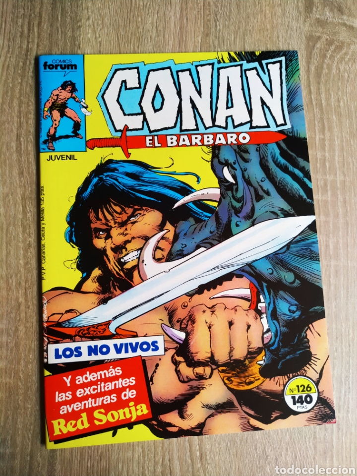 C&oacute;mics: DE KIOSCO CONAN EL BARBARO 126 FORUM - Foto 1
