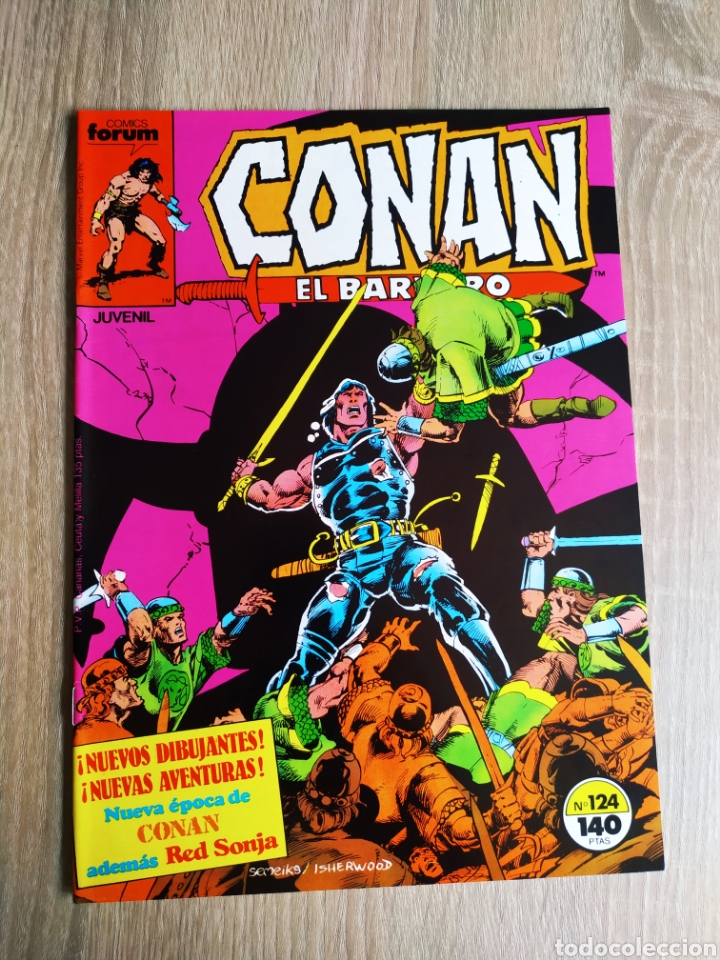 C&oacute;mics: DE KIOSCO CONAN EL BARBARO 124 FORUM - Foto 1