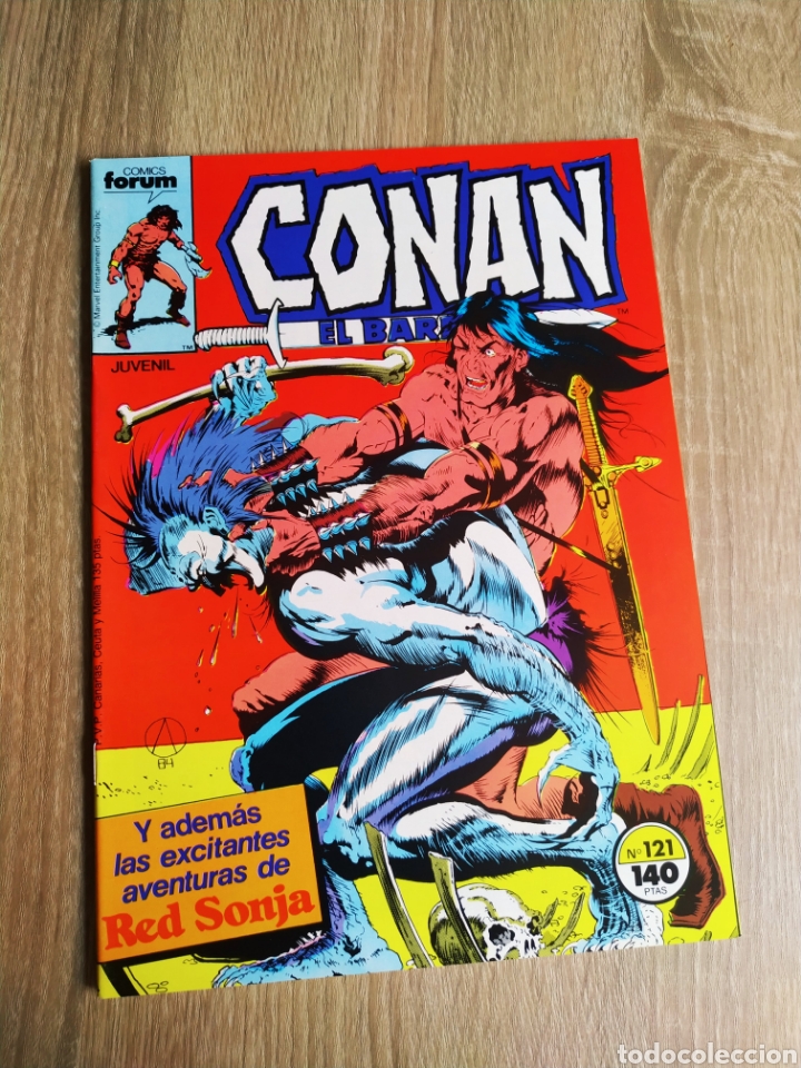 C&oacute;mics: DE KIOSCO CONAN EL BARBARO 121 FORUM - Foto 1