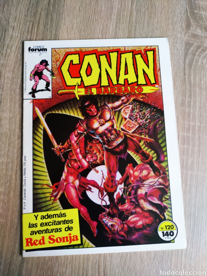 C&oacute;mics: DE KIOSCO CONAN EL BARBARO 120 FORUM - Foto 1