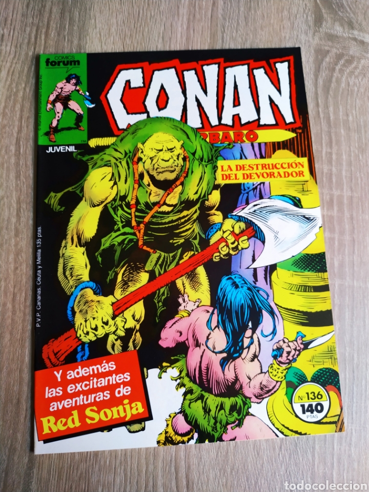 C&oacute;mics: DE KIOSCO CONAN EL BARBARO 136 FORUM - Foto 1