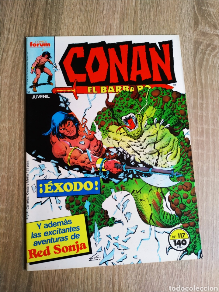 C&oacute;mics: DE KIOSCO CONAN EL BARBARO 117 FORUM - Foto 1