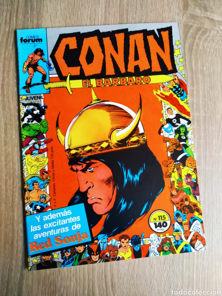 C&oacute;mics: DE KIOSCO CONAN EL BARBARO 115 FORUM - Foto 1
