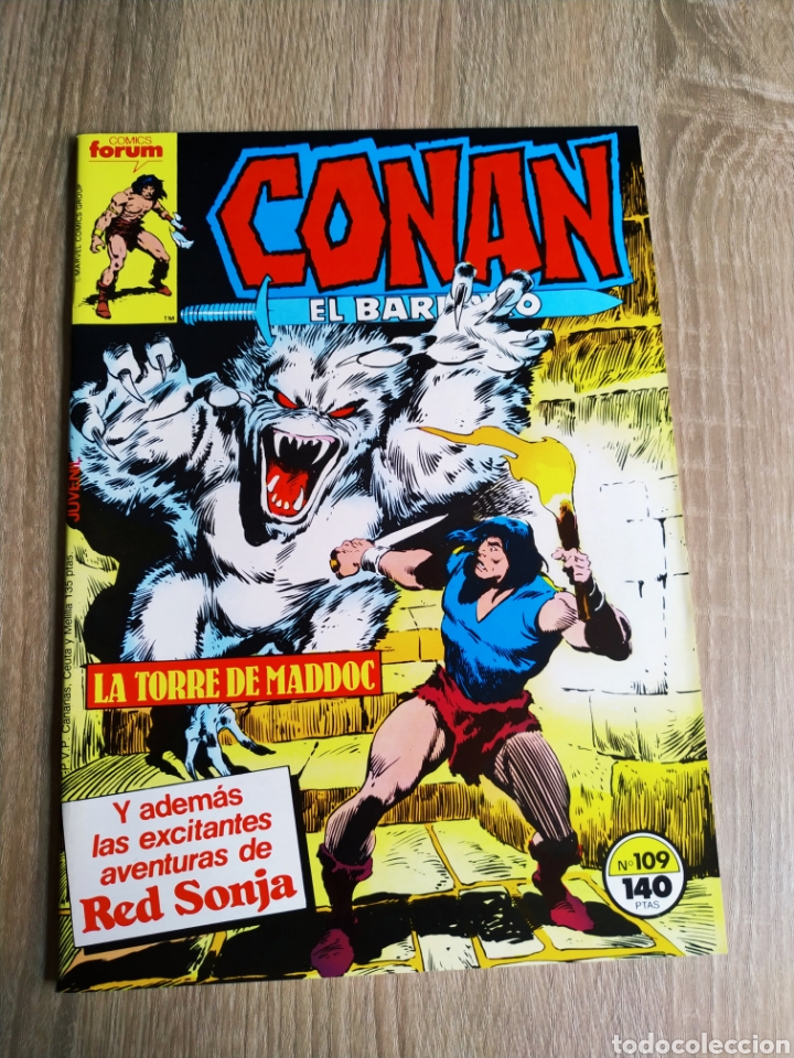C&oacute;mics: DE KIOSCO CONAN EL BARBARO 109 FORUM - Foto 1