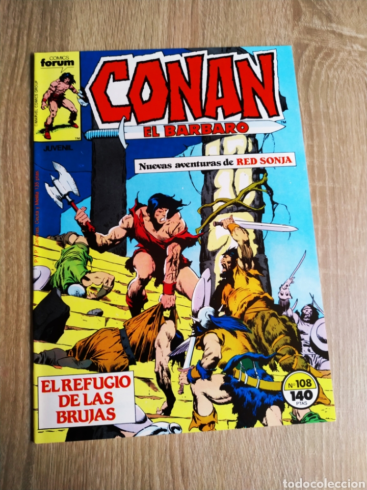 C&oacute;mics: DE KIOSCO CONAN EL BARBARO 108 FORUM - Foto 1