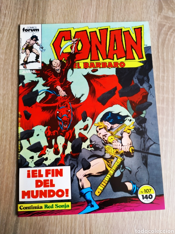 C&oacute;mics: DE KIOSCO CONAN EL BARBARO 107 FORUM - Foto 1