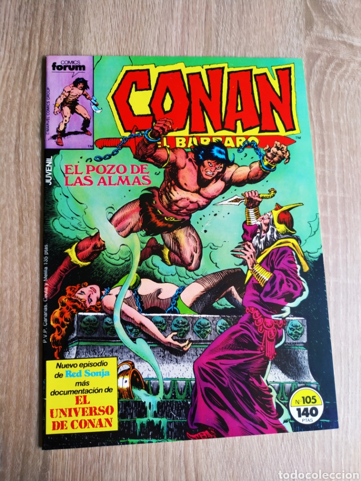 C&oacute;mics: DE KIOSCO CONAN EL BARBARO 105 FORUM - Foto 1