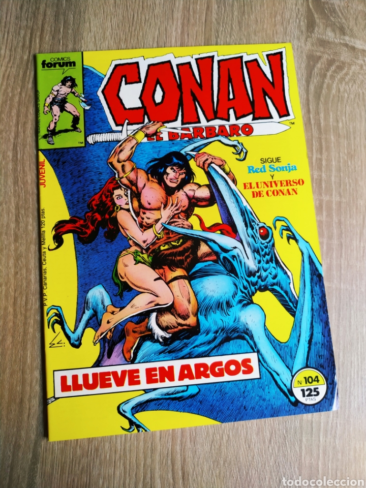 C&oacute;mics: DE KIOSCO CONAN EL BARBARO 104 FORUM - Foto 1