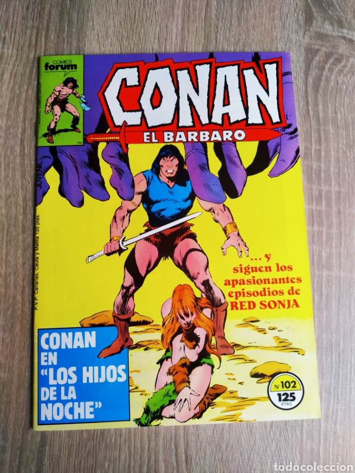 C&oacute;mics: DE KIOSCO CONAN EL BARBARO 102 FORUM - Foto 1