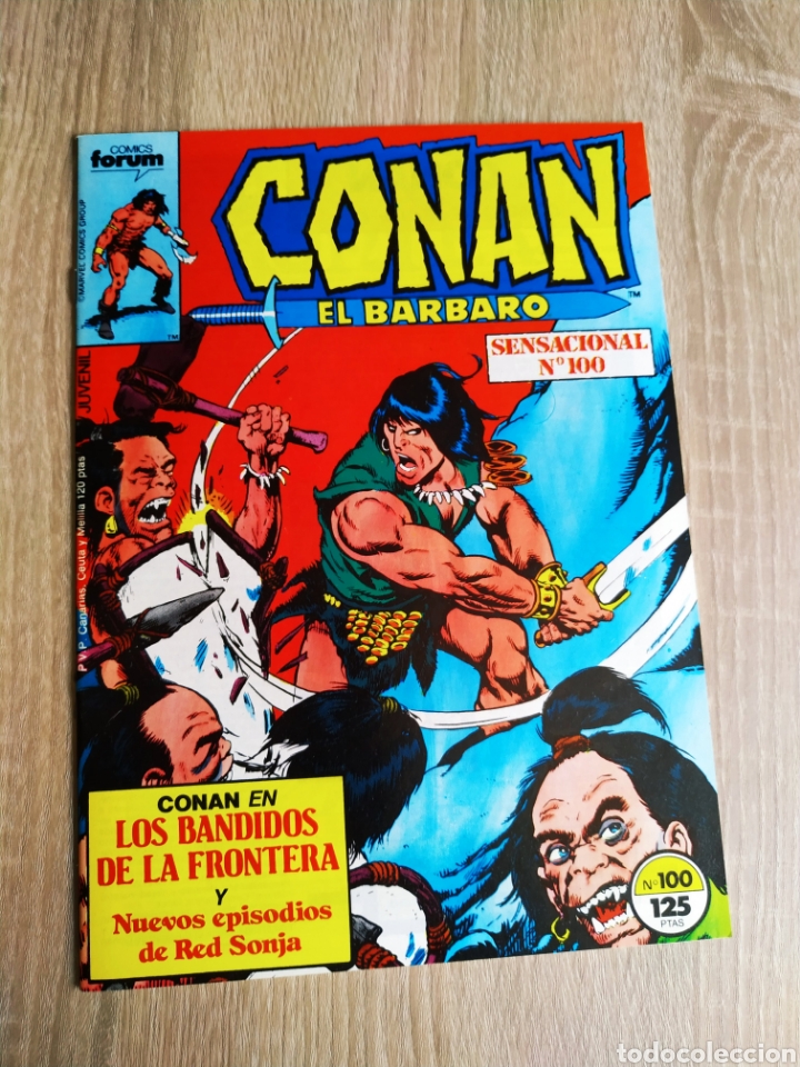 C&oacute;mics: DE KIOSCO CONAN EL BARBARO 100 FORUM - Foto 1