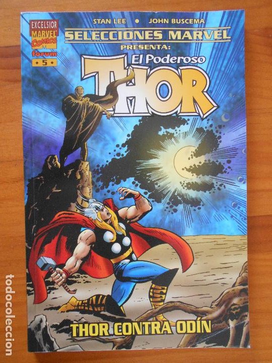 EL PODEROSO THOR Nº 5 - THOR CONTRA ODIN - SELECCIONES MARVEL - LEE, BUSCEMA - FORUM (9Ñ) (Tebeos y Comics - Forum - Thor)