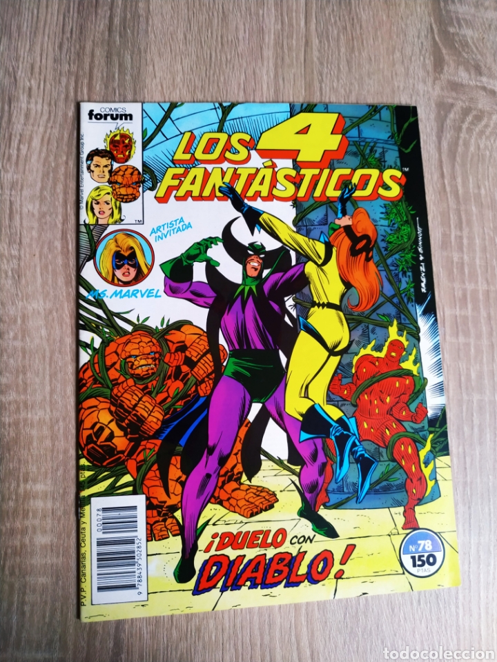C&oacute;mics: DE KIOSCO LOS 4 FANTASTICOS 78 FORUM - Foto 1