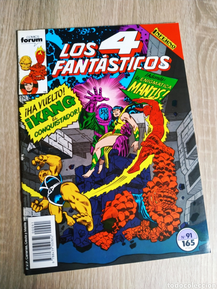 C&oacute;mics: DE KIOSCO LOS 4 FANTASTICOS 91 FORUM - Foto 1