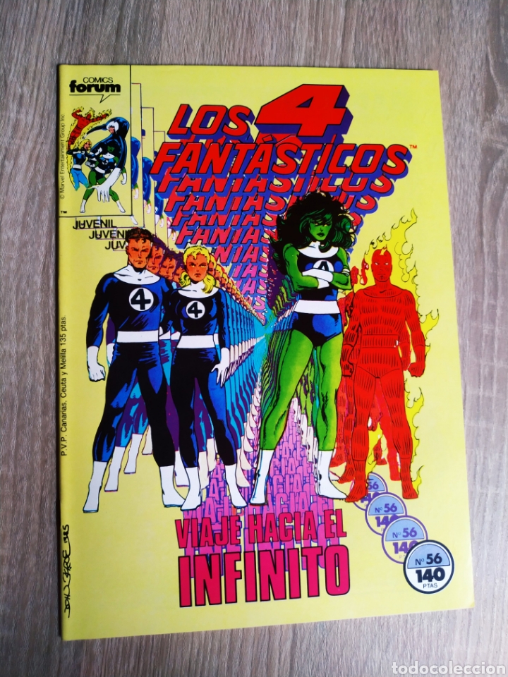 C&oacute;mics: DE KIOSCO LOS 4 FANTASTICOS 56 FORUM - Foto 1