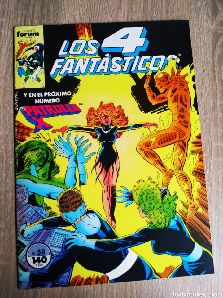 C&oacute;mics: EXCELENTE ESTADO LOS 4 FANTASTICOS 58 FORUM - Foto 1