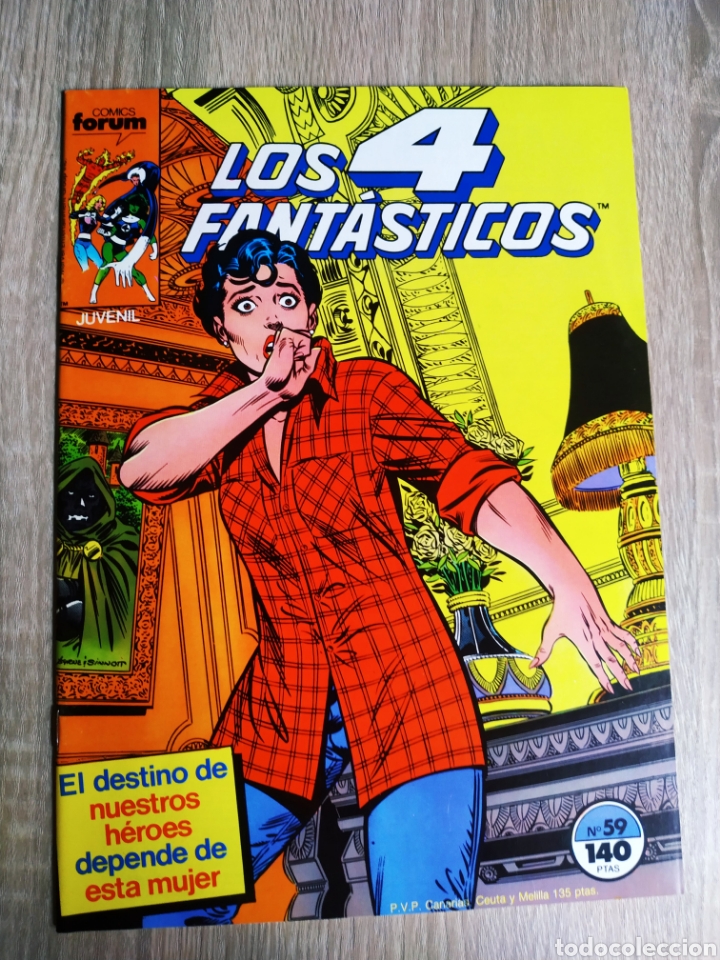 C&oacute;mics: DE KIOSCO LOS 4 FANTASTICOS 59 FORUM - Foto 1