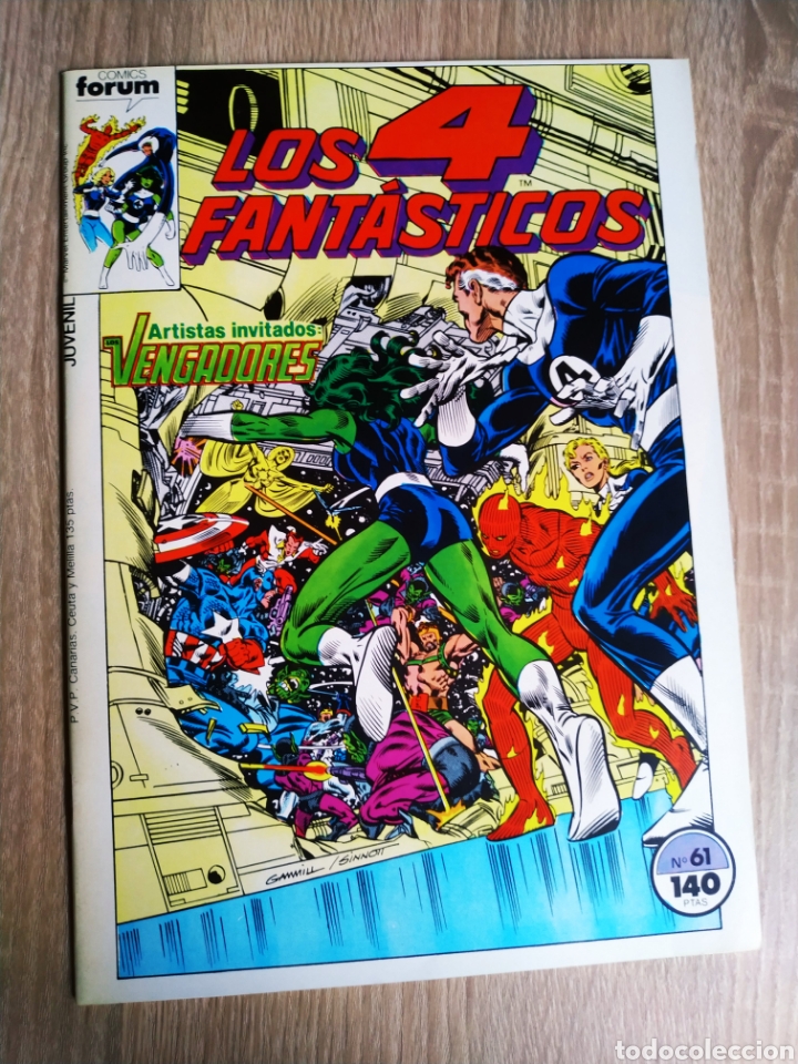 C&oacute;mics: DE KIOSCO LOS 4 FANTASTICOS 61 FORUM - Foto 1