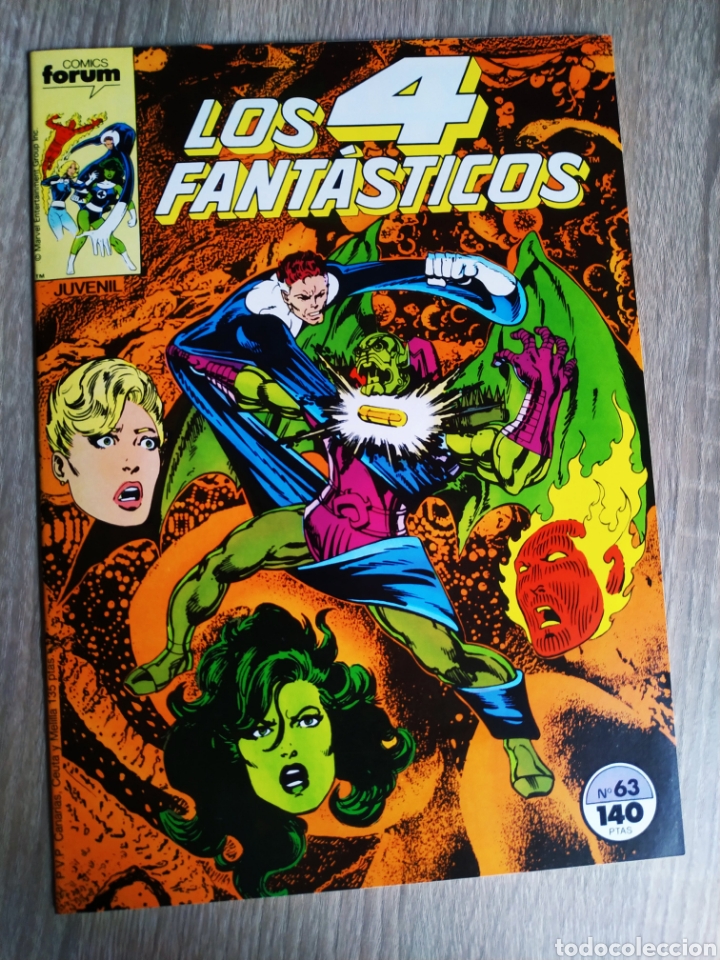 C&oacute;mics: DE KIOSCO LOS 4 FANTASTICOS 63 FORUM - Foto 1