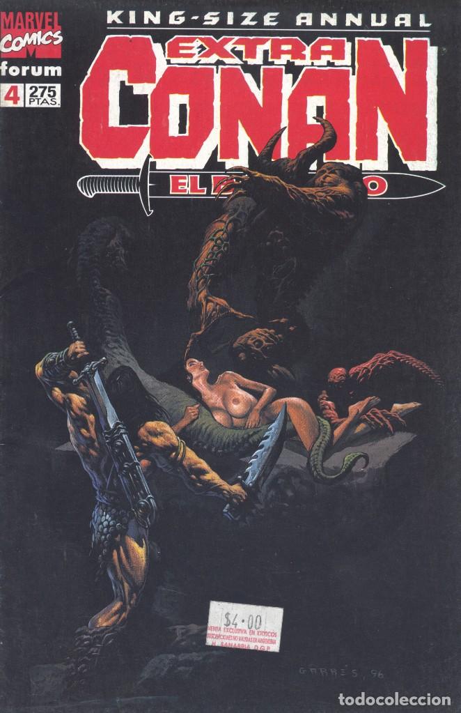 C&oacute;mics: extra conan n&ordm;4. king-size annual. forum, 1996 - Foto 1