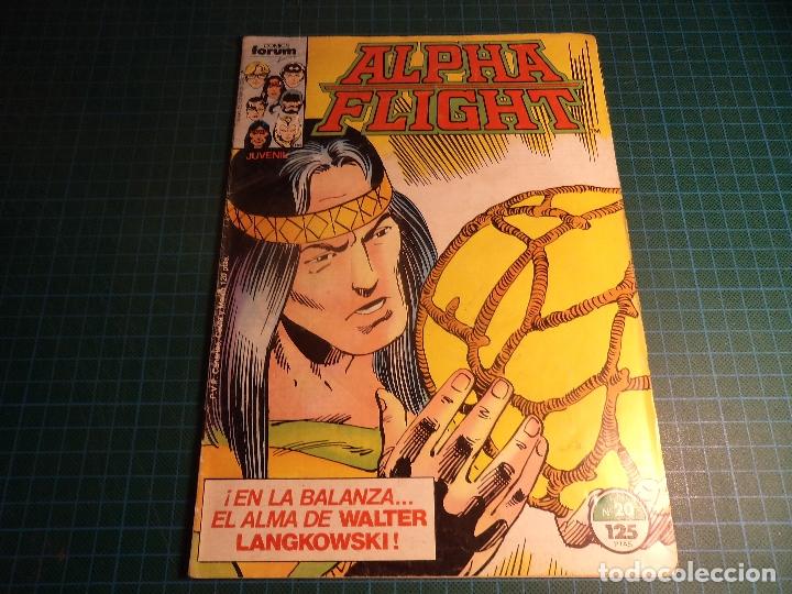 Comics : Alpha flight. N&deg; 20. Forum. (Ref-07) .
