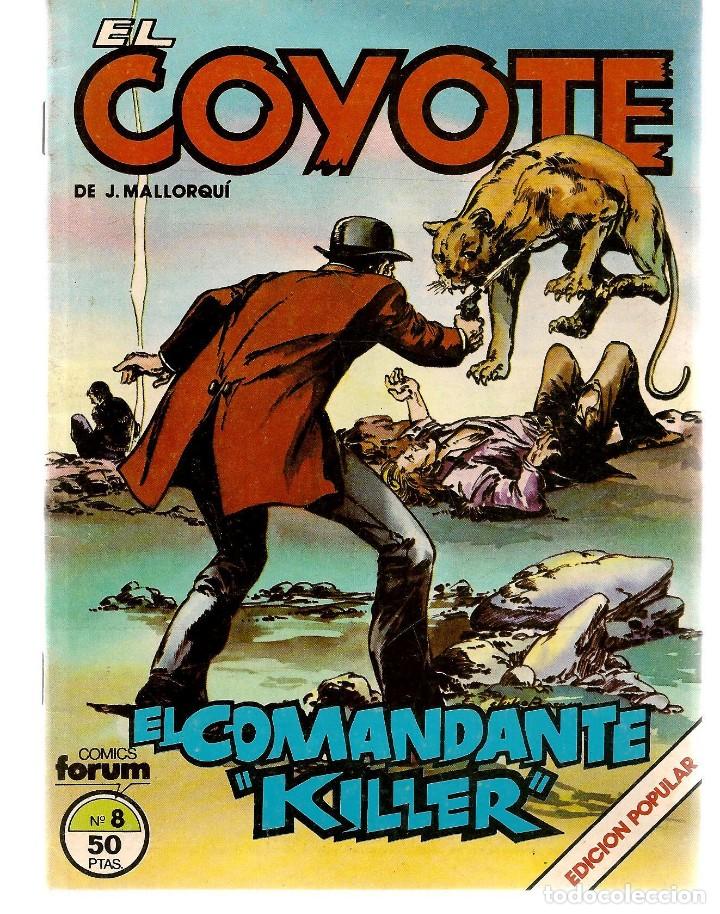 C&oacute;mics: EL COYOTE. N&ordm; 8. FORUM (RF.MA) C/18 - Foto 1