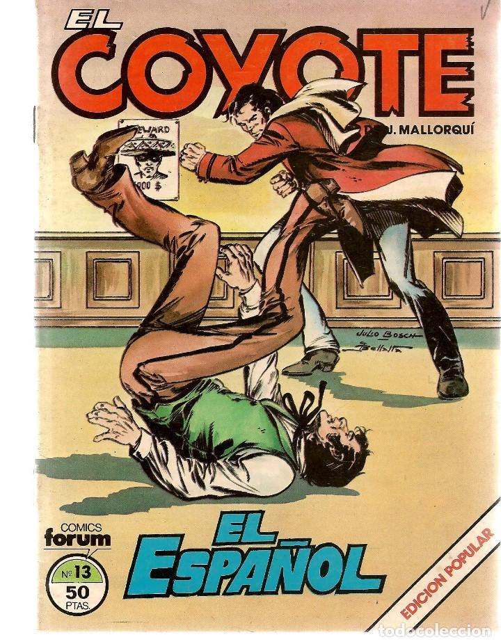 C&oacute;mics: EL COYOTE. N&ordm; 13. FORUM (RF.MA) C/18 - Foto 1