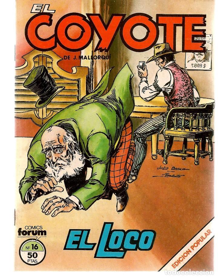 C&oacute;mics: EL COYOTE. N&ordm; 16. FORUM (RF.MA) C/18 - Foto 1