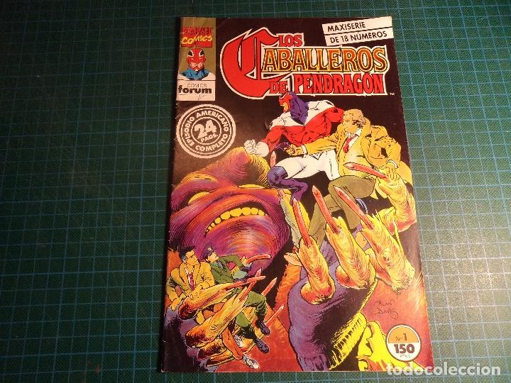 C&oacute;mics: Los caballeros de pendragon. N&deg; 1. Forum. (B-41) - Foto 1