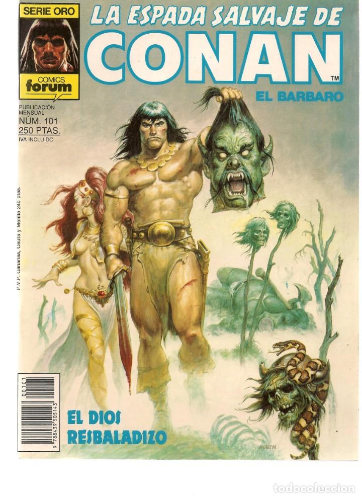 C&oacute;mics: LA ESPADA SALVAJE DE CONAN. N&ordm; 101. FORUM. (RF.MA) C/17 - Foto 1