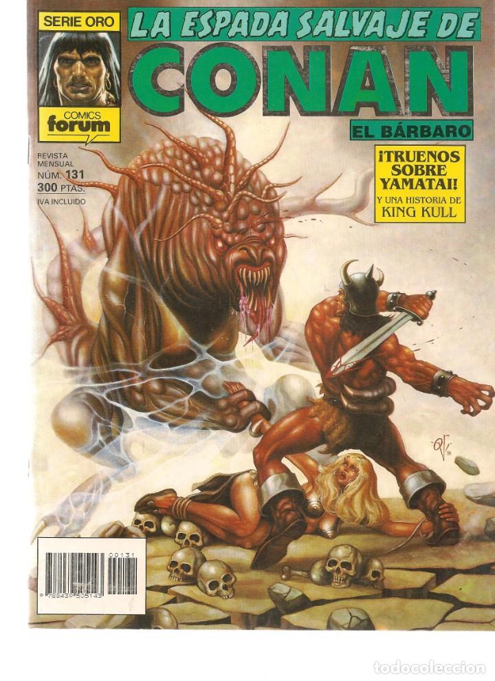 C&oacute;mics: LA ESPADA SALVAJE DE CONAN. N&ordm; 131. FORUM. (RF.MA) C/17 - Foto 1