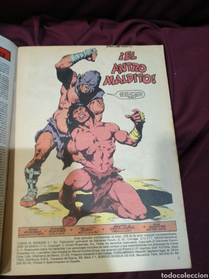 C&oacute;mics: Conan el b&aacute;rbaro, cinco n&uacute;meros del 61 al 65, forum - Foto 3