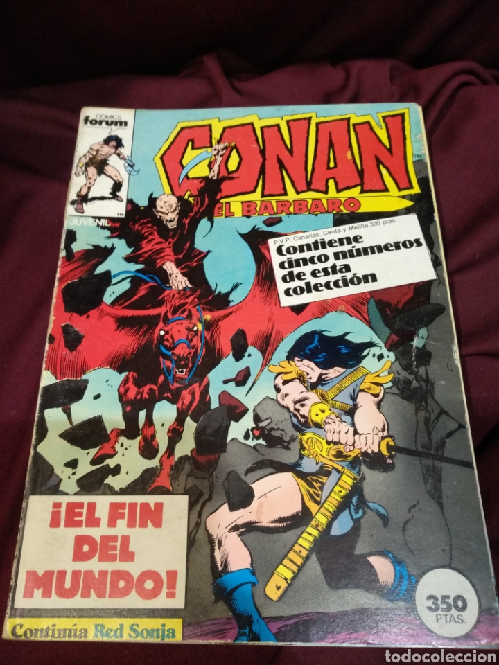 C&oacute;mics: Conan el b&aacute;rbaro, cinco n&uacute;meros del 106al 110, forum - Foto 1