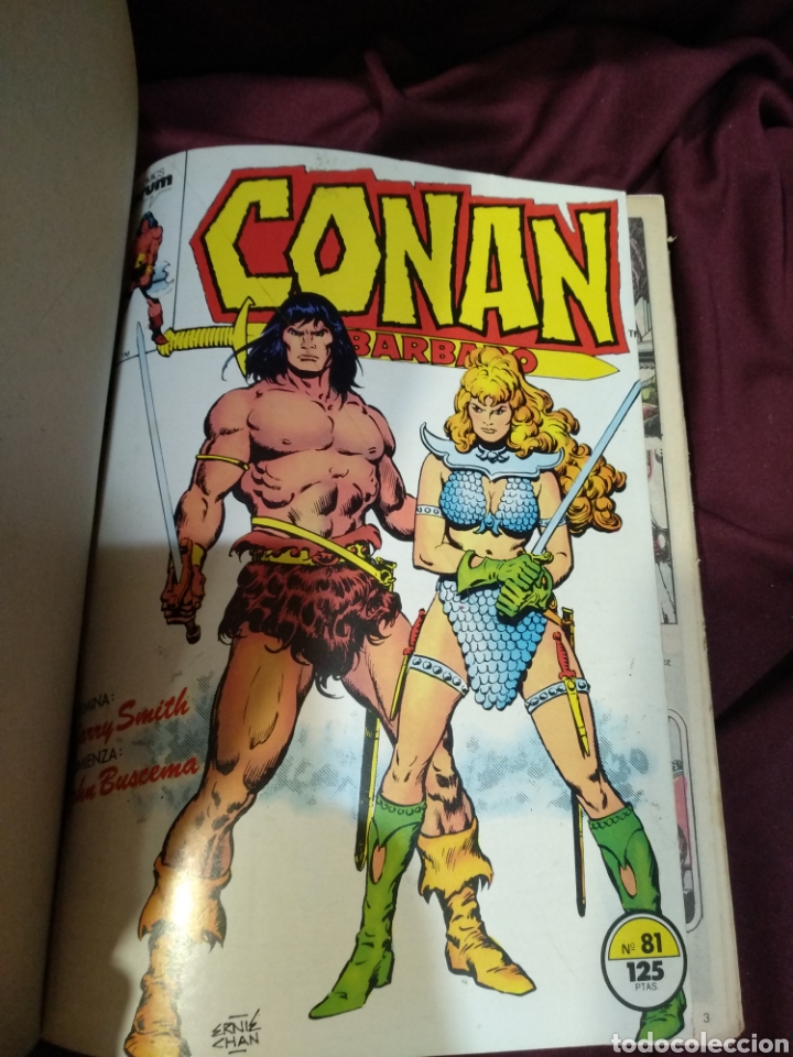 C&oacute;mics: Conan el b&aacute;rbaro, cinco n&uacute;meros del 81 al 85, forum - Foto 2