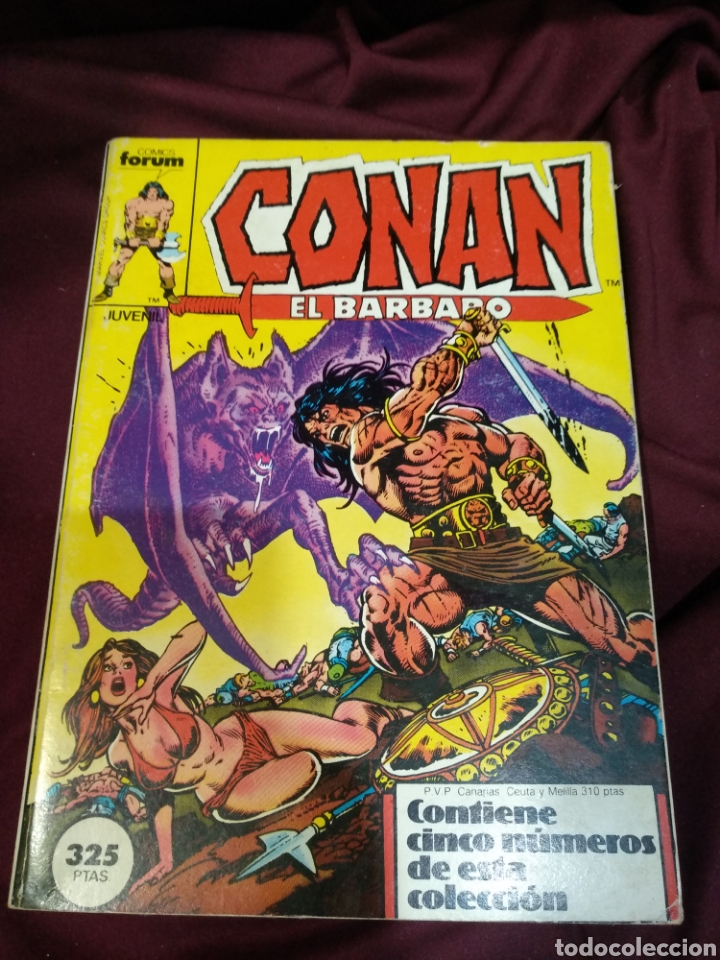 C&oacute;mics: Conan el b&aacute;rbaro, cinco n&uacute;meros del 81 al 85, forum - Foto 1