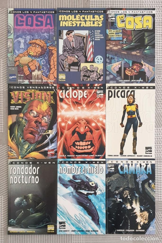 C&oacute;mics: ICONOS MARVEL. Colecci&oacute;n completa 9 tomos. Comics Forum 2002 - Foto 1