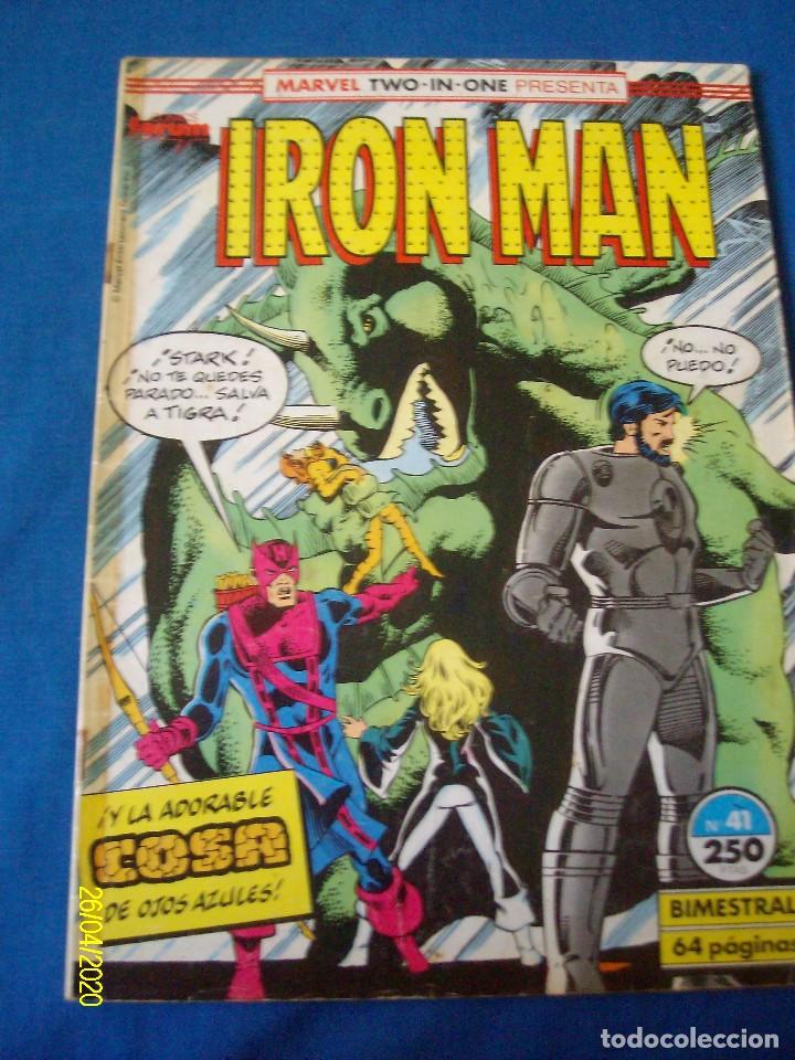 C&oacute;mics: IRON MAN N&ordm; 41 FORUM MARVEL TWO IN ONE - Foto 1