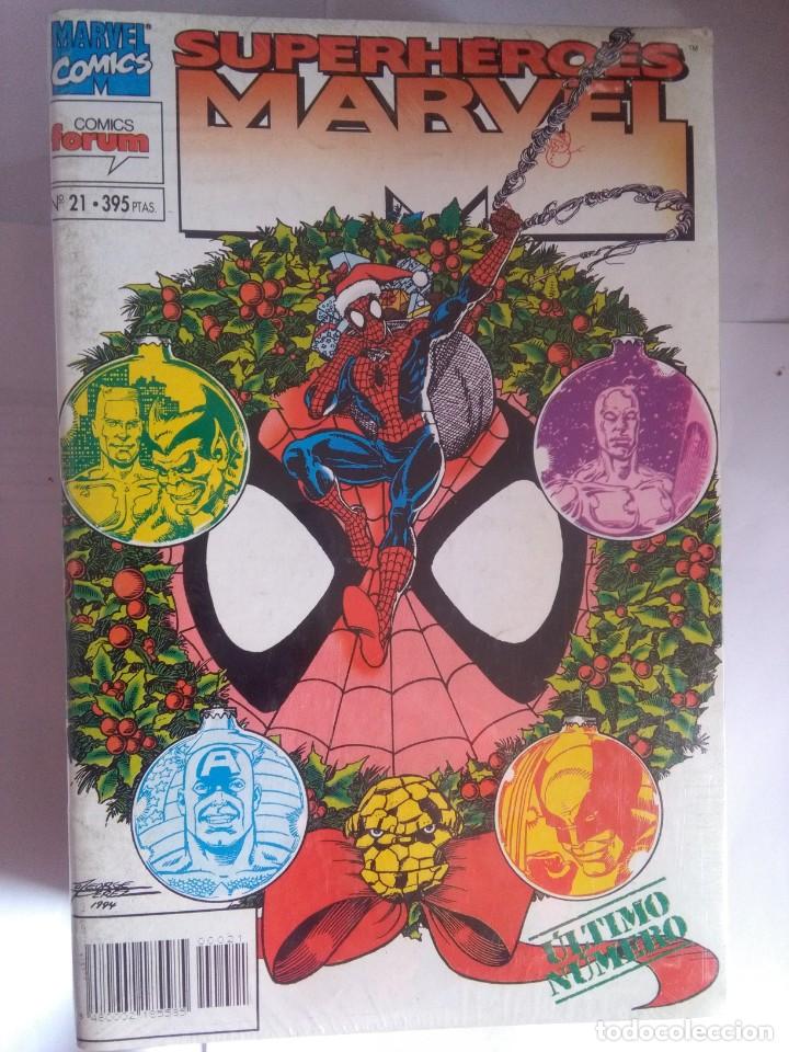 C&oacute;mics: SUPERH&Eacute;ROES MARVEL COMPLETA. DIFICIL. NUEVA - Foto 3
