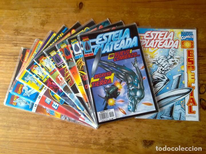 Fumetti: ESTELA PLATEADA VOL. 3 (1 AL 4, 7, 8, 11 AL 13) Y ESPECIAL 98 - FORUM / MARVEL - SILVER SURFER