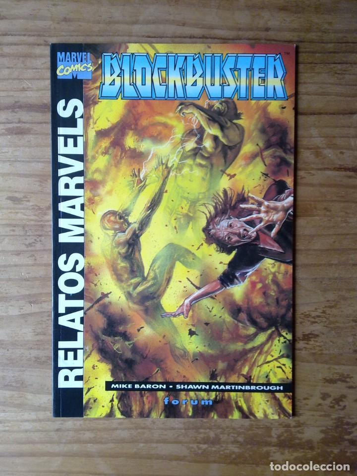 Comics: RELATOS MARVEL: BLOCKBUSTER - FORUM / MARVEL - PRESTIGIO