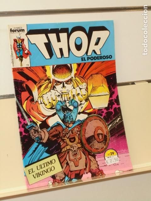 C&oacute;mics: MARVEL THOR EL PODEROSO VOL. 1 N&ordm; 29 - FORUM - Foto 1