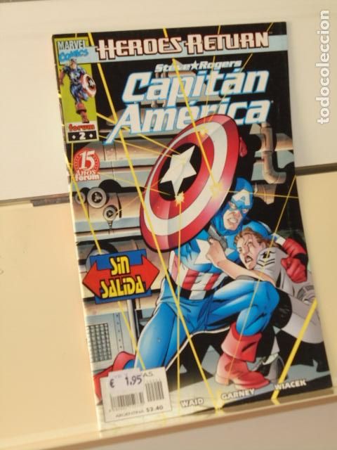 C&oacute;mics: MARVEL HEROES RETURN CAPITAN AMERICA VOL. 4 N&ordm; 2 - FORUM - Foto 1