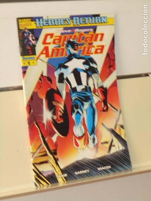C&oacute;mics: MARVEL HEROES RETURN CAPITAN AMERICA VOL. 4 N&ordm; 1 - FORUM - Foto 1