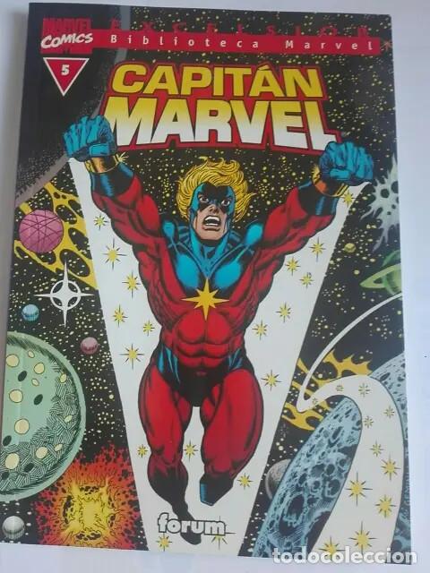 C&oacute;mics: Capit&aacute;n Marvel 5 Biblioteca Marvel - Foto 1