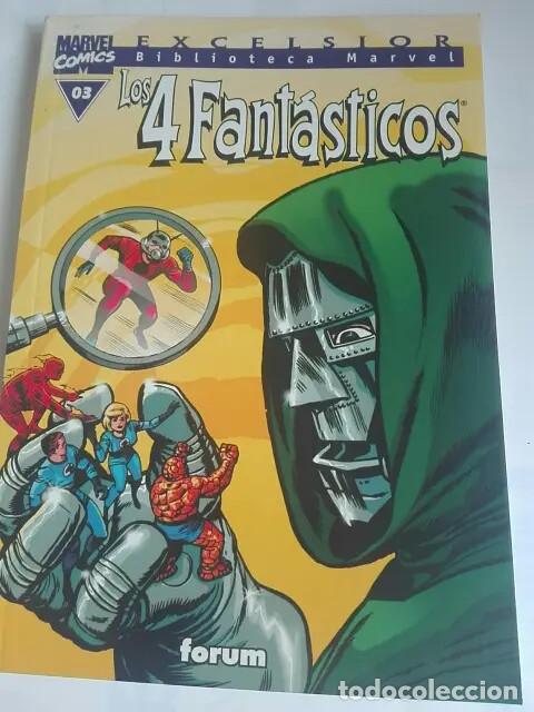 C&oacute;mics: Los 4 Fant&aacute;sticos 01 Biblioteca Marvel - Foto 1