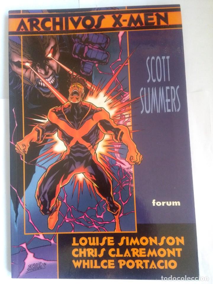 C&oacute;mics: ARCHIVOS X MEN SCOTT SUMMERS - Foto 1