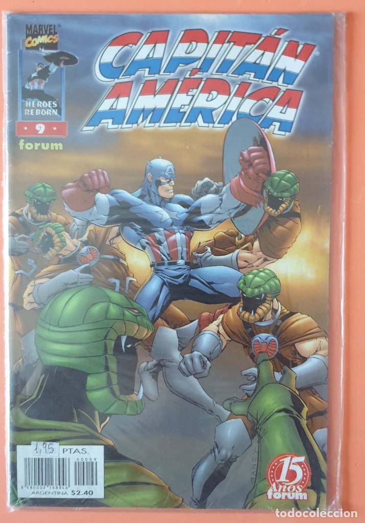 C&oacute;mics: capitan america 9 - heroes reborn - Foto 1