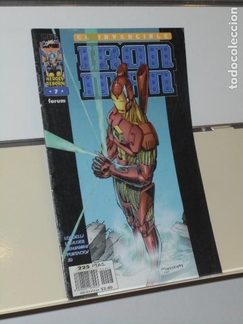 C&oacute;mics: MARVEL HEROES REBORN EL INVENCIBLE IRON MAN N&ordm; 7 - FORUM - Foto 1